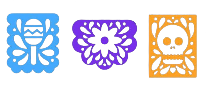 Adorno papel picado